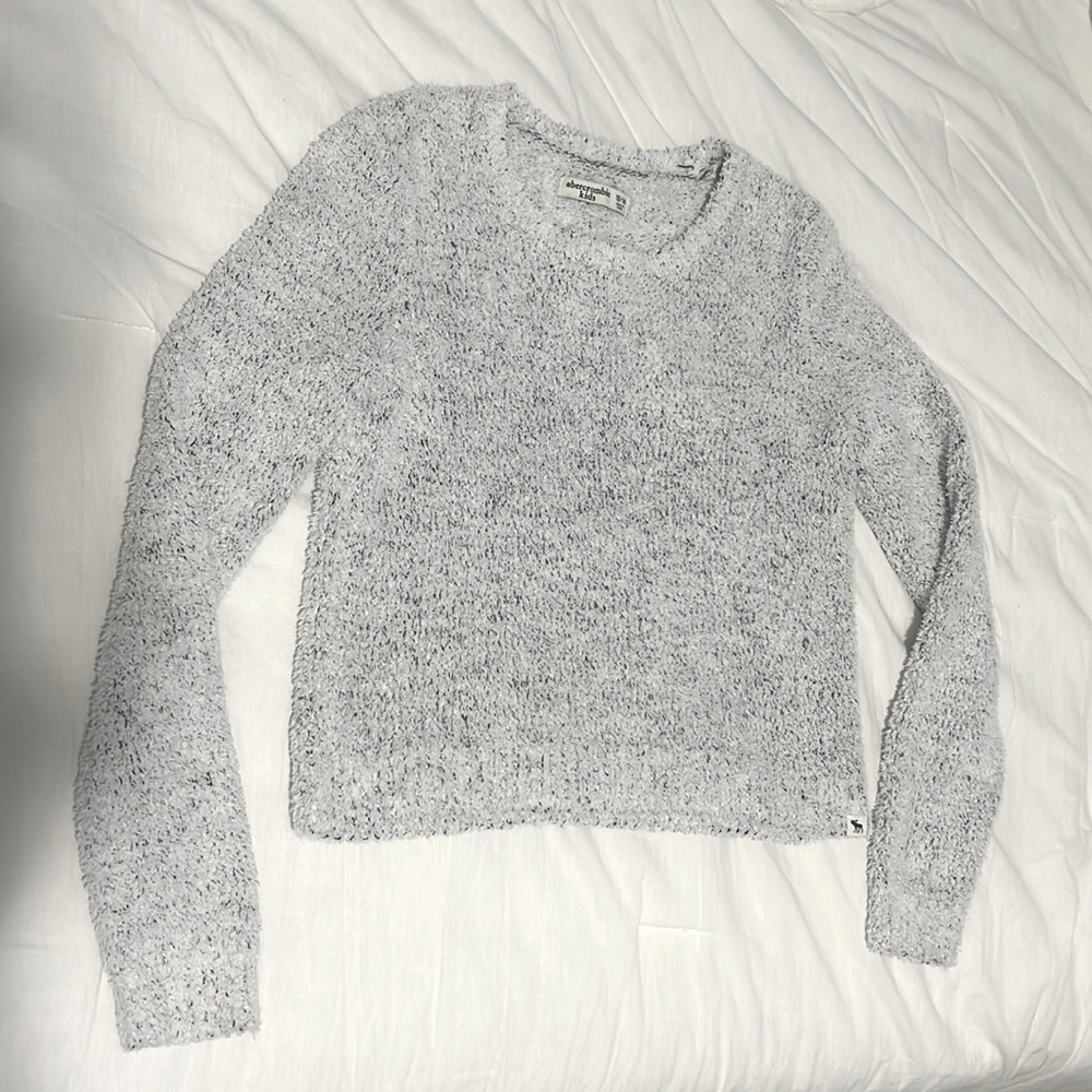 White Fuzzy Sweater
